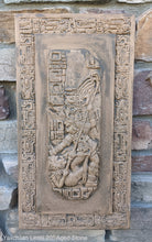 Load image into Gallery viewer, Aztec Mayan Yaxchilán Lintel Sculpture 20" www.Neo-Mfg.com Plaque relief carving