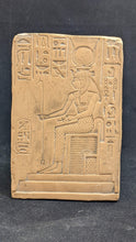 Load image into Gallery viewer, Egyptian Hathor Valley of the Queens fragment sculpture carving art 6.75" www.Neo-Mfg.com home decor k21