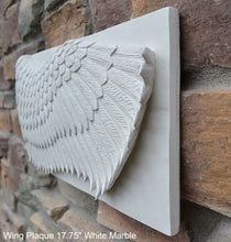 Load image into Gallery viewer, Angel Wing 17.5" 2pc Set sculpture wall plaque www.NEO-MFG.com mounted wings