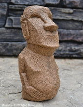 Load image into Gallery viewer, MOAI AHU Rapa Nui Stone Statue Sculpture www.Neo-Mfg.com 8.75" Easter island