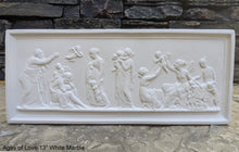 Load image into Gallery viewer, Roman Greek Thorvaldsen The Ages of Love 1824 Cherub nursery plaque wall relief www.Neo-Mfg.com 13"