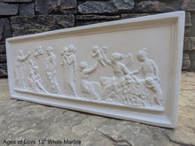 Load image into Gallery viewer, Roman Greek Thorvaldsen The Ages of Love 1824 Cherub nursery plaque wall relief www.Neo-Mfg.com 13"