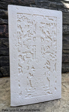 Load image into Gallery viewer, History Aztec Mayan sarcophagus of king K’inich Janaab’ Pakal wall plaque art 14" www.Neo-Mfg.com