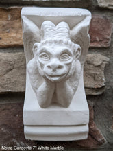 Load image into Gallery viewer, Griffin Gargoyle Notre wall Shelf wing sculpture www.NEO-MFG.com 7&quot; corbel
