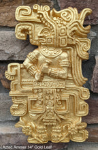 Load image into Gallery viewer, Aztec Mayan Ammer Sculptural wall relief plaque 14&quot; www.Neo-Mfg.com home decor L2
