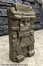 Load image into Gallery viewer, Aztec Mayan Tlaloc Rain God Artifact Carved Sculpture Statue 6 5/8" www.Neo-Mfg.com Tlāloc