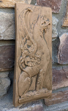Load image into Gallery viewer, Griffin gryphon Winged wall Sculpture plaque 11.75" www.Neo-Mfg.com Home decor mystical