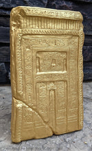 Load image into Gallery viewer, History Egyptian False Door Tomb Pepi-Ankh Iry Sculptural wall relief www.Neo-Mfg.com 9" j29
