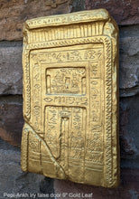 Load image into Gallery viewer, History Egyptian False Door Tomb Pepi-Ankh Iry Sculptural wall relief www.Neo-Mfg.com 9" j29