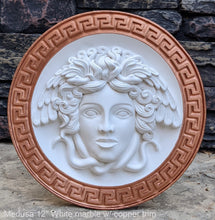 Load image into Gallery viewer, History Medusa Artifact Carved wall plaque Sculpture Statue 12" www.Neo-Mfg.com high relief c6