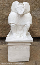 Load image into Gallery viewer, History Egyptian God Thôt statue Sculpture museum reproduction art 6.5" www.Neo-Mfg.com home decor relief