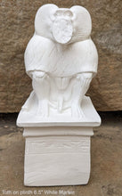 Load image into Gallery viewer, History Egyptian God Thôt statue Sculpture museum reproduction art 6.5" www.Neo-Mfg.com home decor relief