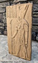 Load image into Gallery viewer, History Egyptian Horus Kom Ombo Temple Sculptural wall relief www.Neo-Mfg.com 11" e5
