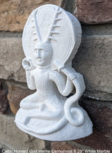 Load image into Gallery viewer, Wiccan Celtic Horned God Herne Cernunnos Wall Plaque Sculpture Pagan 6.25" www.Neo-Mfg.com mythical