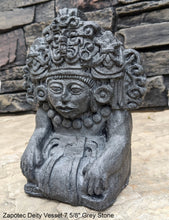 Load image into Gallery viewer, History Aztec Maya Mesoamerica Zapotec Deity Vessel Sculpture Statue www.Neo-Mfg.com 7 5/8"