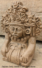 Load image into Gallery viewer, History Aztec Maya Mesoamerica Zapotec Deity Vessel Sculpture Statue www.Neo-Mfg.com 7 5/8"