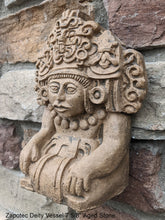 Load image into Gallery viewer, History Aztec Maya Mesoamerica Zapotec Deity Vessel Sculpture Statue www.Neo-Mfg.com 7 5/8"