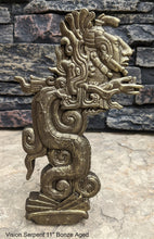Load image into Gallery viewer, History Aztec Maya Mesoamerica Yaxchilán Vision Serpent Sculpture Statue www.Neo-Mfg.com 11" j7