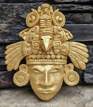 Load image into Gallery viewer, History Aztec Maya Artifact Warrior mask Sculpture Statue 11" Tall www.Neo-Mfg.com