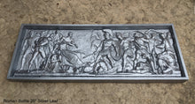 Load image into Gallery viewer, Greek Roman Sarcophagus Battle Scene Sculpture museum reproduction art 26" www.Neo-Mfg.com home decor relief