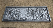 Load image into Gallery viewer, Greek Roman Sarcophagus Battle Scene Sculpture museum reproduction art 26" www.Neo-Mfg.com home decor relief