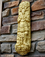 Load image into Gallery viewer, History Chiapas Aztec Maya Artifact Carved Sculpture Statue 20" Tall Neo-Mfg