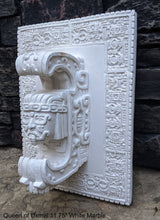 Load image into Gallery viewer, Aztec Mayan Queen of Uxmal Architectural element bust Sculpture 11.75" www.Neo-Mfg.com home decor