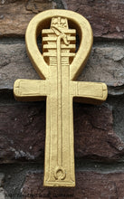 Load image into Gallery viewer, History Egyptian Ankh Artifact Sculpture Statue 9" Tall www.Neo-Mfg.com wall plaque museum replica j22