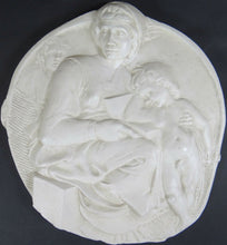 Load image into Gallery viewer, Michelangelo Pitti Tondo Wall Plaque Sculptural Frieze Carving 10.5" www.NEO-MFG.com Museum reproduction