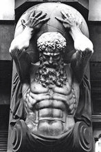 Load image into Gallery viewer, Roman Greek Herculaneum atlas sculpture wall plaque www.NEO-MFG.com