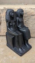 Load image into Gallery viewer, Egyptian Imenemipet Tamerout Seated Couple Artifact Carved Sculpture Statue Museum Reproduction 7" www.NEO-MFG.com