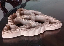 Load image into Gallery viewer, Celtic decor Trinity Knot triquetra Wall Plaque sculpture Irish www.Neo-Mfg.com 12"
