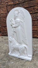 Load image into Gallery viewer, Babylonian Bass relief of Haldi sculpture wall plaque 12" www.NEO-MFG.com