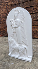 Load image into Gallery viewer, Babylonian Bass relief of Haldi sculpture wall plaque 12" www.NEO-MFG.com