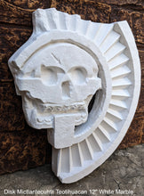 Load image into Gallery viewer, History Aztec Maya Artifact Carved Teotihuacan Disc of Death Sculpture Statue 17.25" Tall www.Neo-Mfg.com Wall art