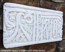 Load image into Gallery viewer, Islamic Arabic calligraphic legacy al-andalus Alhambra, Granada, Spain 15"
