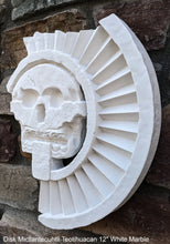 Load image into Gallery viewer, History Aztec Maya Artifact Carved Teotihuacan Disc of Death Sculpture Statue 12" Tall www.Neo-Mfg.com Wall art