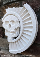 Load image into Gallery viewer, History Aztec Maya Artifact Carved Teotihuacan Disc of Death Sculpture Statue 17.25" Tall www.Neo-Mfg.com Wall art