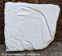 Load image into Gallery viewer, Egyptian Royal hand fragment Sculpture reproduction art 8.5" www.Neo-Mfg.com Museum Reproduction Amarna art