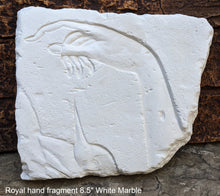 Load image into Gallery viewer, Egyptian Royal hand fragment Sculpture reproduction art 8.5" www.Neo-Mfg.com Museum Reproduction Amarna art