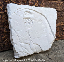 Load image into Gallery viewer, Egyptian Royal hand fragment Sculpture reproduction art 8.5" www.Neo-Mfg.com Museum Reproduction Amarna art