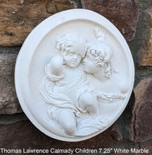 Load image into Gallery viewer, Decor Calmady Children Emily Laura Plaque www.Neo-M.com 7.25" Museum