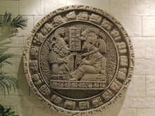 Load image into Gallery viewer, Aztec Mayan Lintel 17 Yakchilan Zodiac Artifact Carved Sculpture Statue 14" www.Neo-Mfg.com