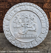 Load image into Gallery viewer, Aztec Mayan Lintel 17 Yakchilan Zodiac Artifact Carved Sculpture Statue 14" www.Neo-Mfg.com