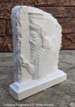 Load image into Gallery viewer, Historical Assyrian Shedu Persian winged bull Guardian of Persepolis relief sculpture ancient replica Sculpture www.Neo-Mfg.com 6.5"