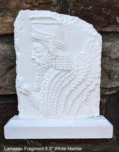 Load image into Gallery viewer, Historical Assyrian Shedu Persian winged bull Guardian of Persepolis relief sculpture ancient replica Sculpture www.Neo-Mfg.com 6.5"