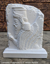 Load image into Gallery viewer, Historical Assyrian Shedu Persian winged bull Guardian of Persepolis relief sculpture ancient replica Sculpture www.Neo-Mfg.com 6.5"