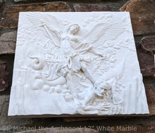 Load image into Gallery viewer, Historical religious Mythological St. Michael the Archangel wall angel 17" sculpture plaque Sculpture www.Neo-mfg.com