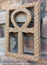 Load image into Gallery viewer, History Egyptian Ankh Artifact Sculpture Statue 10" Tall www.Neo-Mfg.com wall plaque