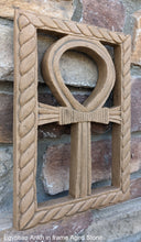 Load image into Gallery viewer, History Egyptian Ankh Artifact Sculpture Statue 10" Tall www.Neo-Mfg.com wall plaque